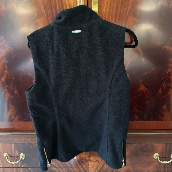 Lilly Pulitzer Skyden Suede Sherpa Reversible Vest - Picture 7 of 11